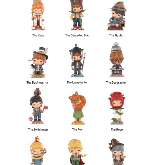 The Businessman POP MART Hirono Le Petit Prince Series Confirmed Figure Open Box - Picture 3 of 7